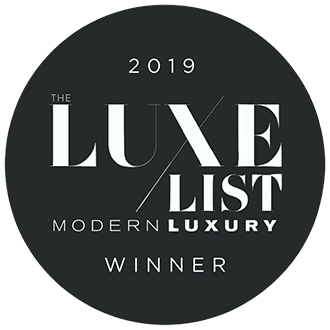 Modern Luxury Luxe List 2019 winner