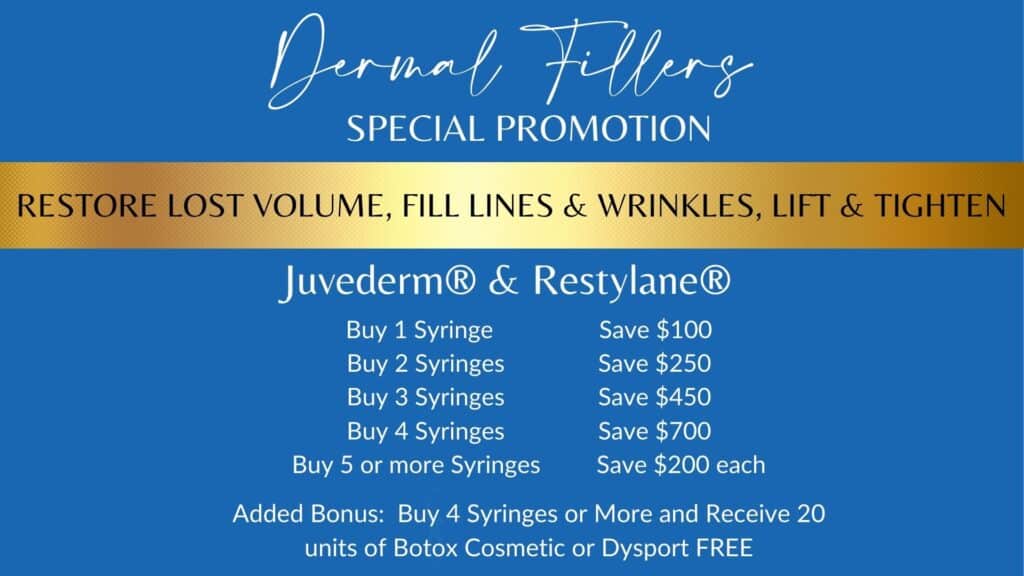 Dermal Fillers Promotion