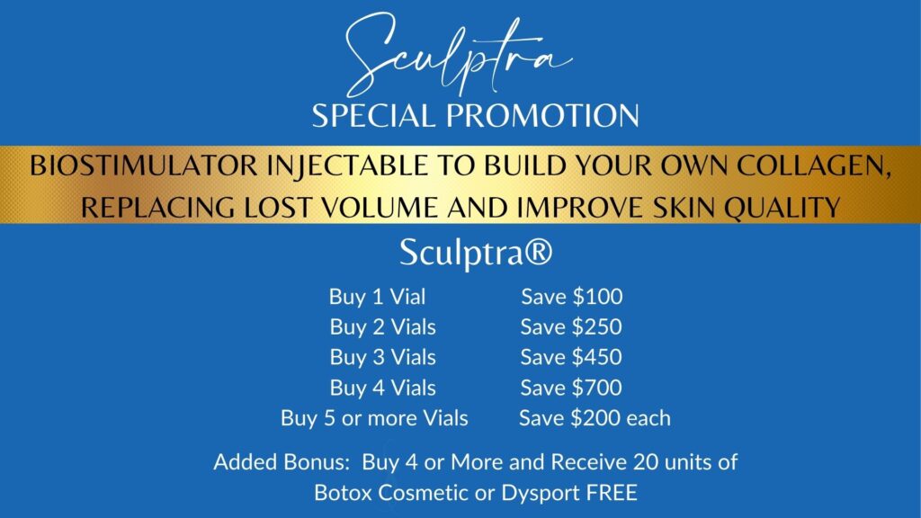 Sculptra Promotional Pricing