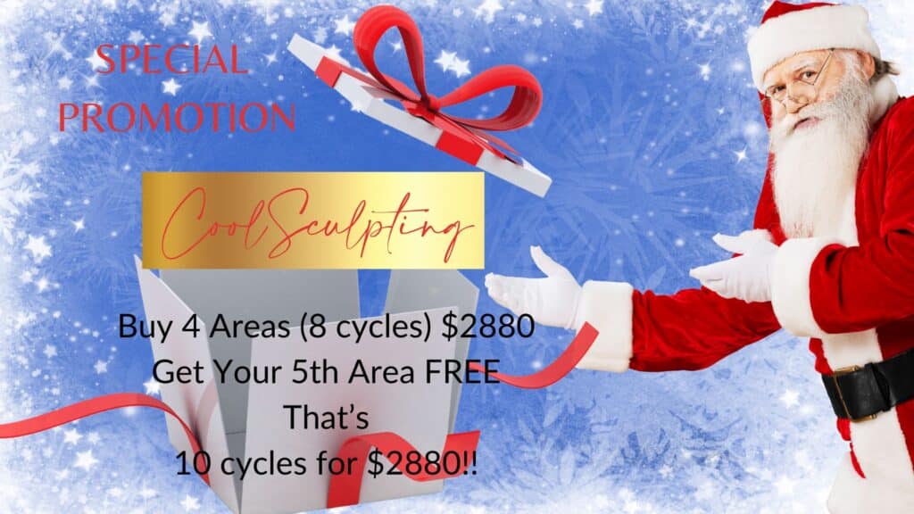 CoolSculpting Buy 4 Get 5th Area FREE