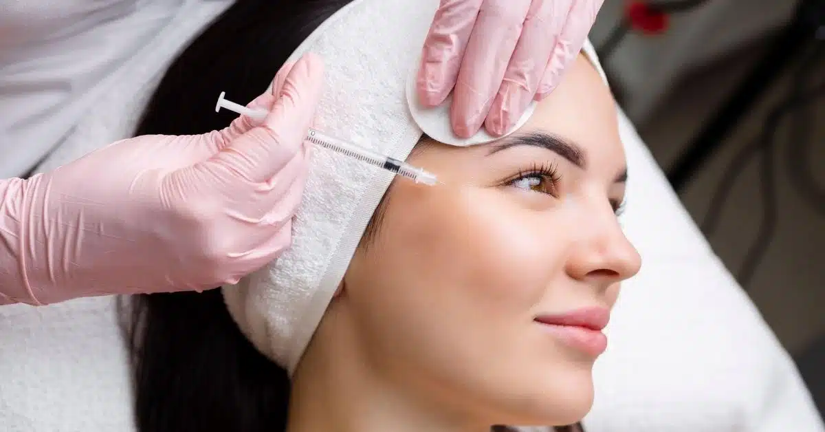 woman-preparing-for-botox-injection-alpharetta-clinic